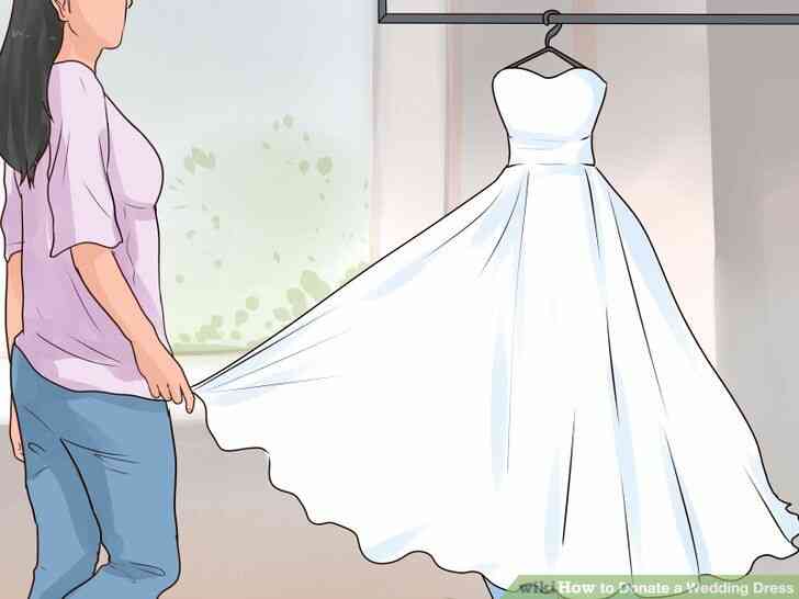Image intitulée Nettoyer une Robe de Mariée Étape 8